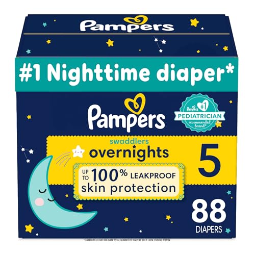 Size 5 Disposable Baby Diapers, 88 Count S288
