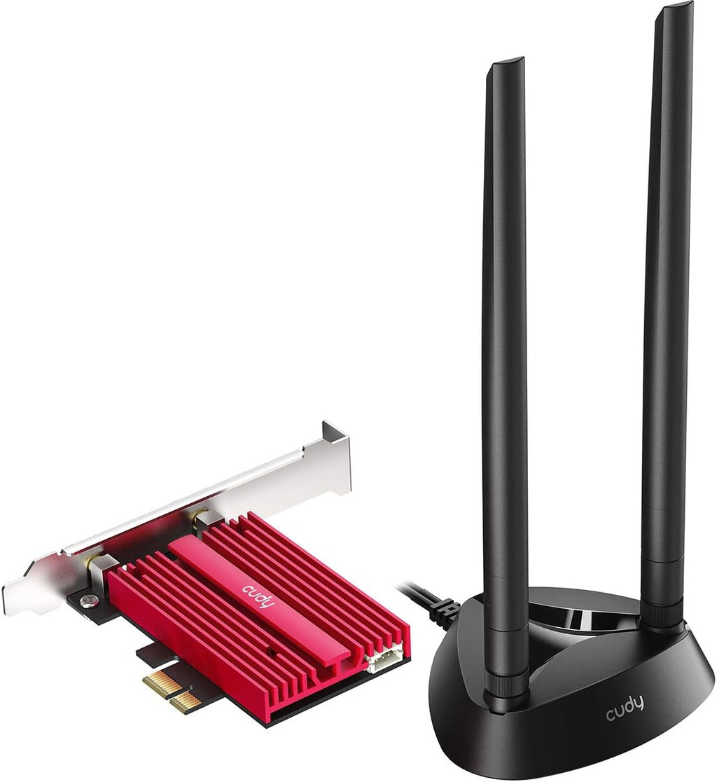 AX5400 WiFi 6 PCIe Card, Bluetooth 5.0 PCIe Adapter, Pack of 2 R462