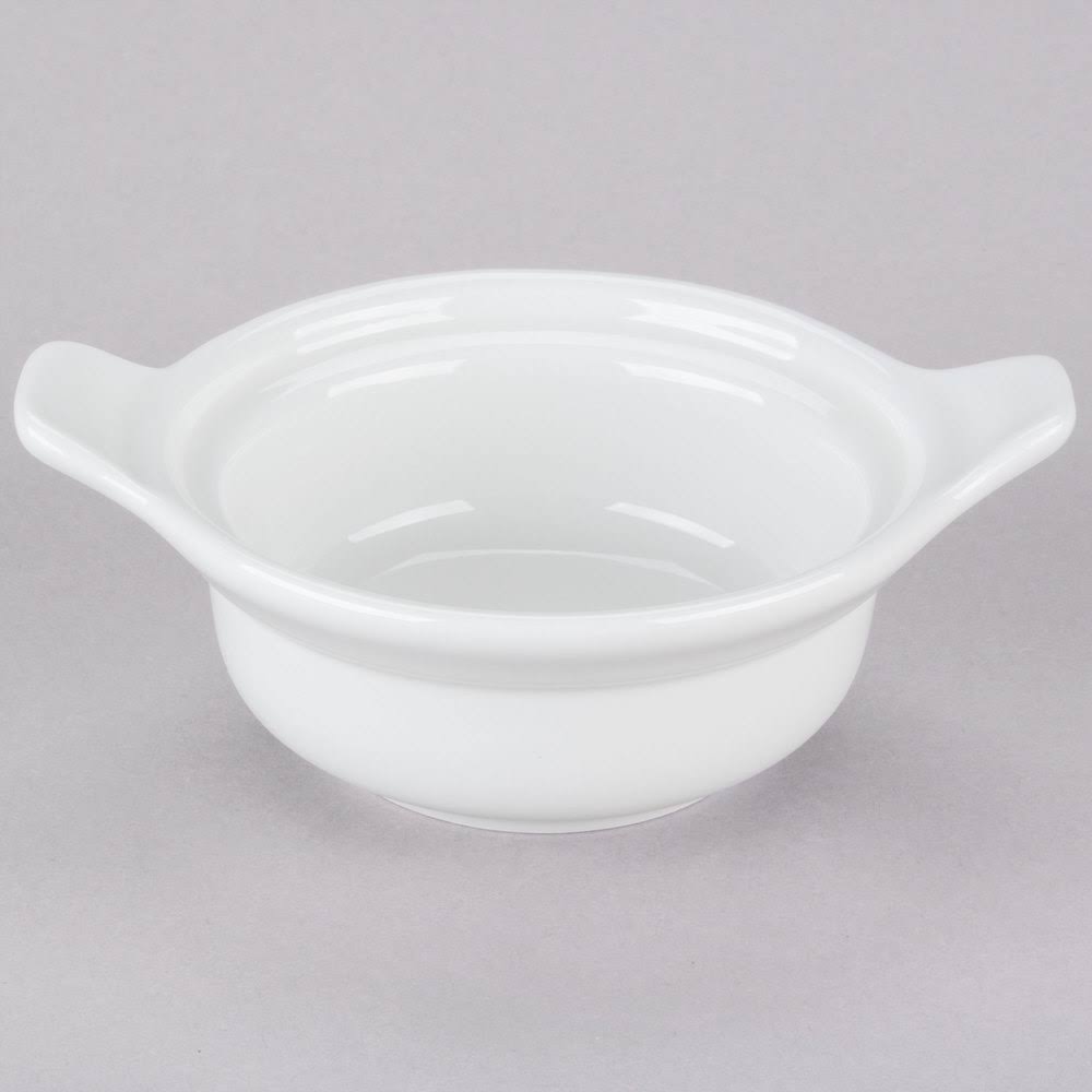 8 oz Porcelain White Casserole U56863