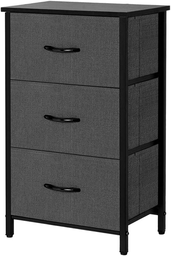 Foldable 4 Drawers Storage Organizer Unit Vertical Dresser Coffee A903