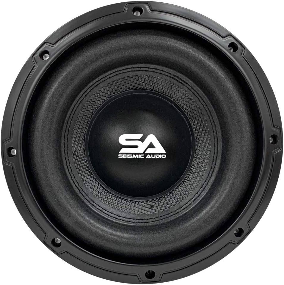 8 Inch 1000 Watt Max Power Dual 4 Ohm Car Audio Subwoofer M1620