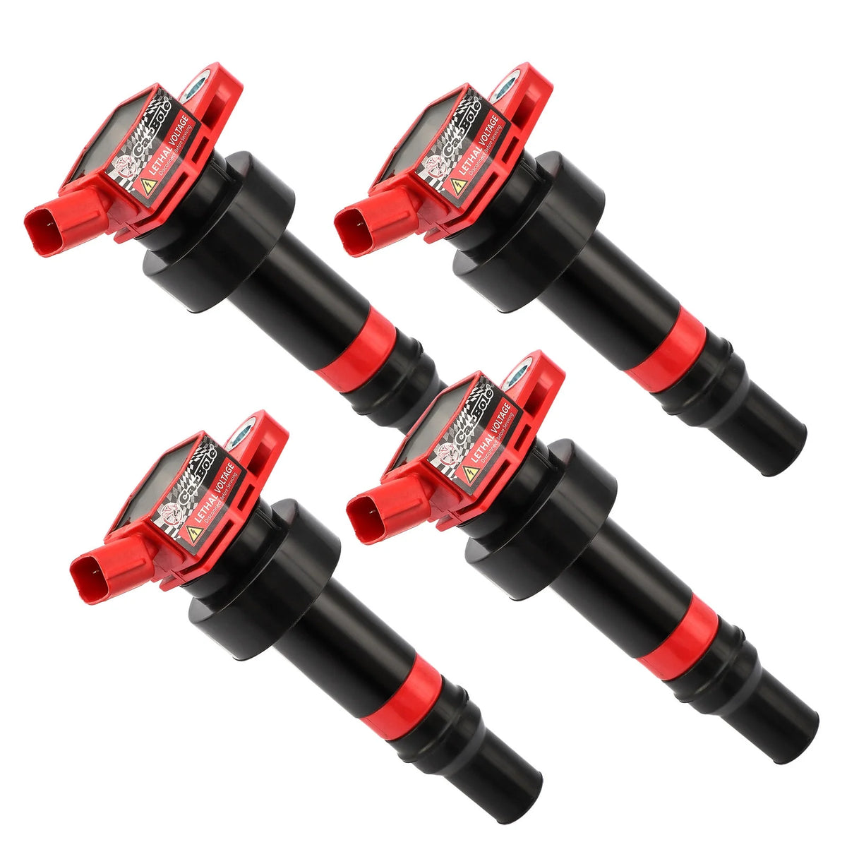 4 x Ignition Coils & Spark Plugs for 1.6L Y3376