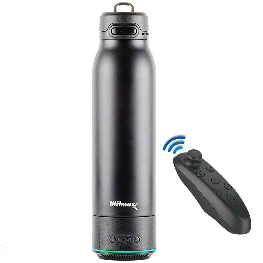 Vacuum Insulated Water Bottle with Bluetooth Speaker and Remote P79207