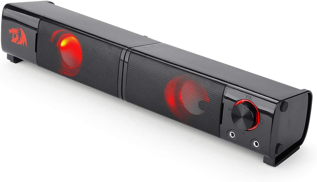 2.0 Channel Stereo Desktop Computer Speakers with Headphone Jack, USB Powered, Pack of 2 U9852