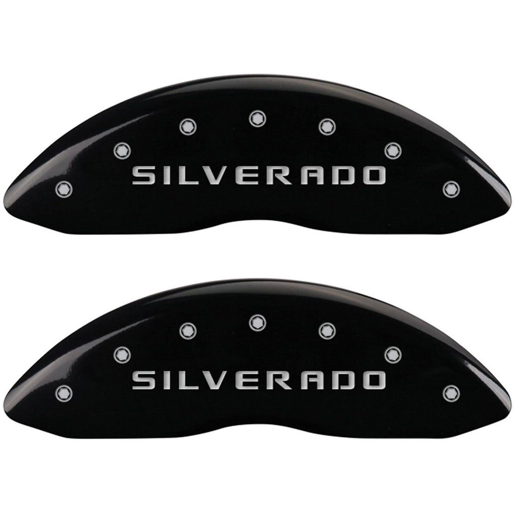 Black Silverado Caliper Covers W5262