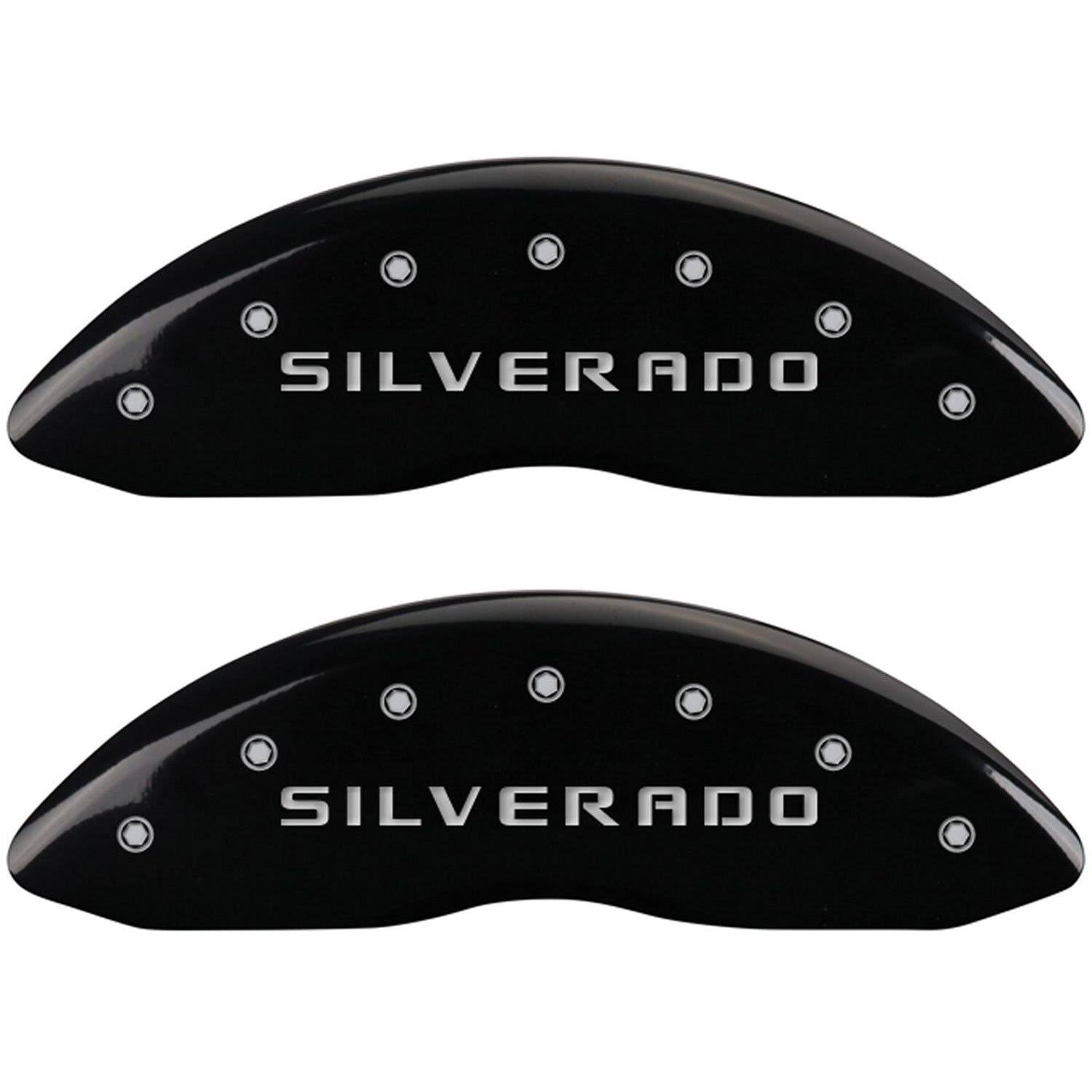 Black Silverado Caliper Covers W5262
