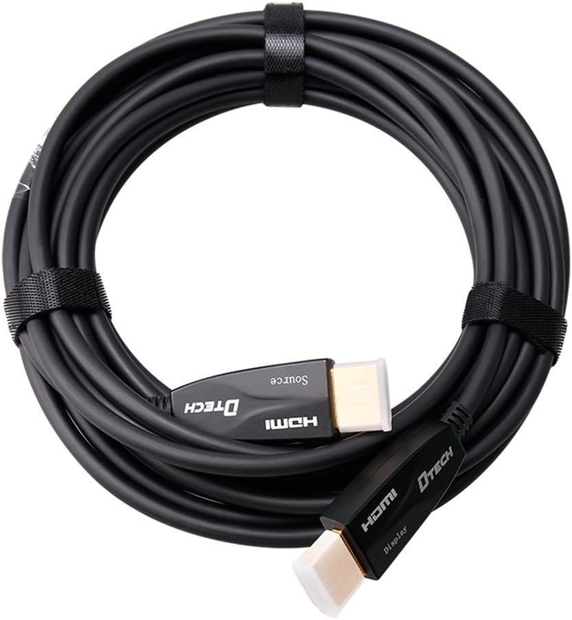 10 Meter Fiber Optic HDMI Cable 4K 60Hz 18Gbps HDR High Speed in-Wall Rated Black P609