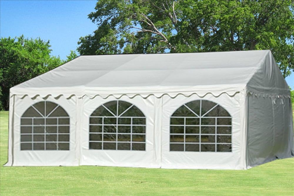 20'x20' White PVC Party Tent H873398