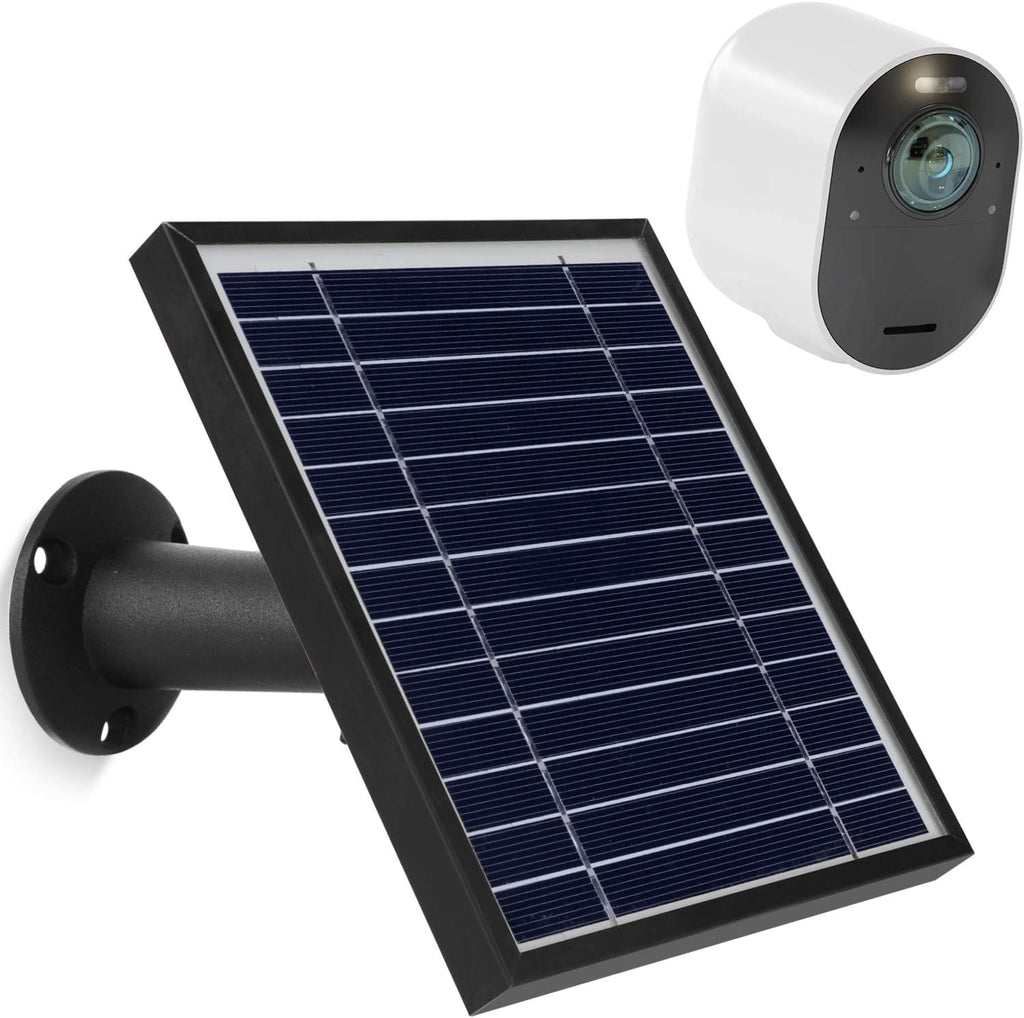 Solar Panel with 11.5ft Waterproof Magnetic Power Cable, Adjustable Mount M4217