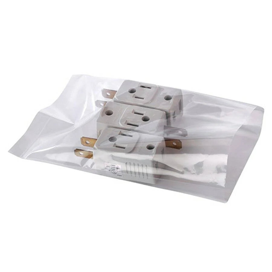 2 mil Clear Layflat Poly Bags 10 x 24, 1000/Case G534456