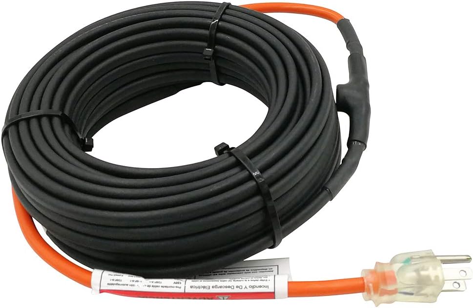 80-feet Self Regulating Pipe Heating Cable 120V F534953