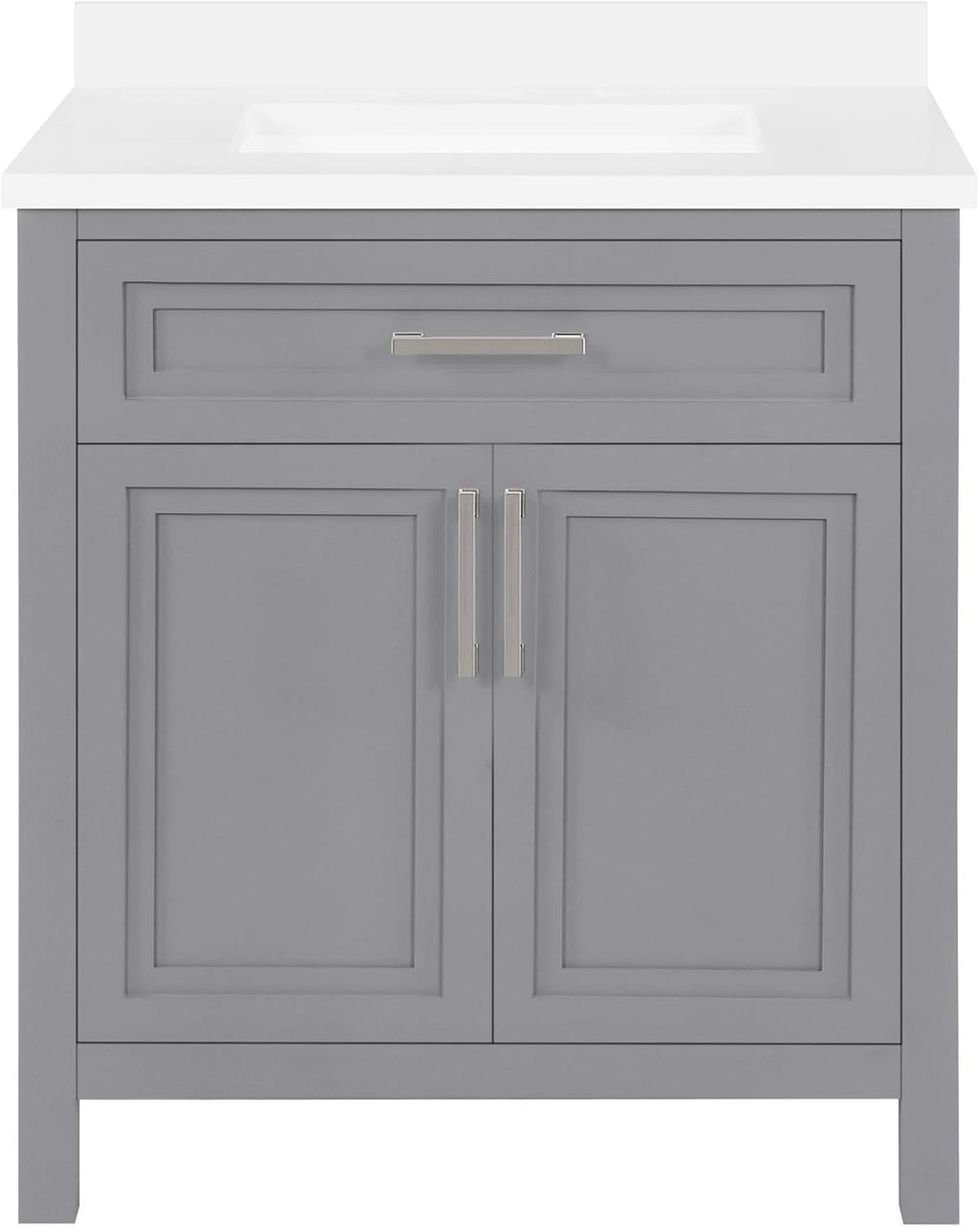 Single Sink Bathroom Vanity in American Grey M1651