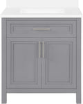 Single Sink Bathroom Vanity in American Grey M1651
