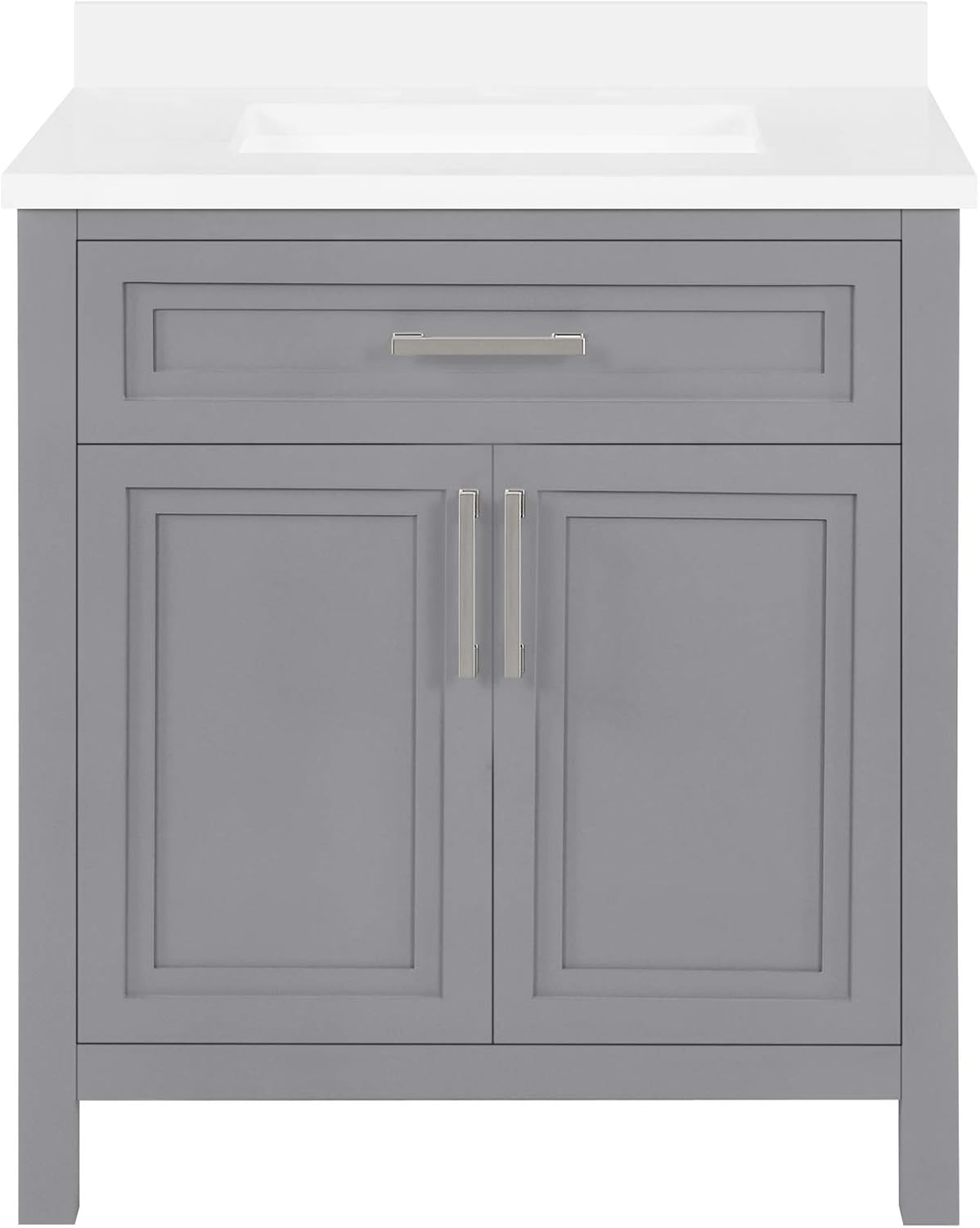 Single Sink Bathroom Vanity in American Grey M1651