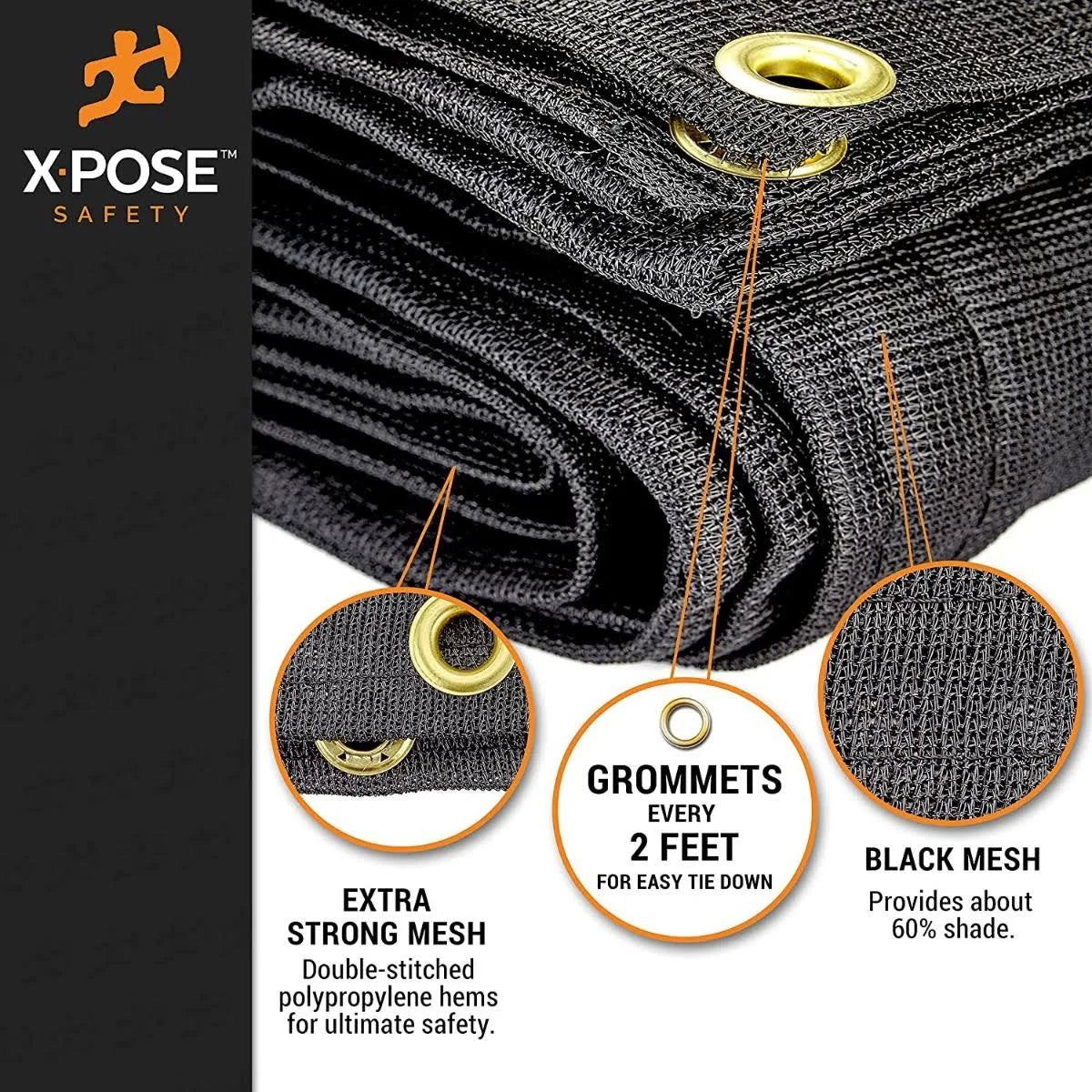Black Mesh Truck Tarps 12x24 W7934