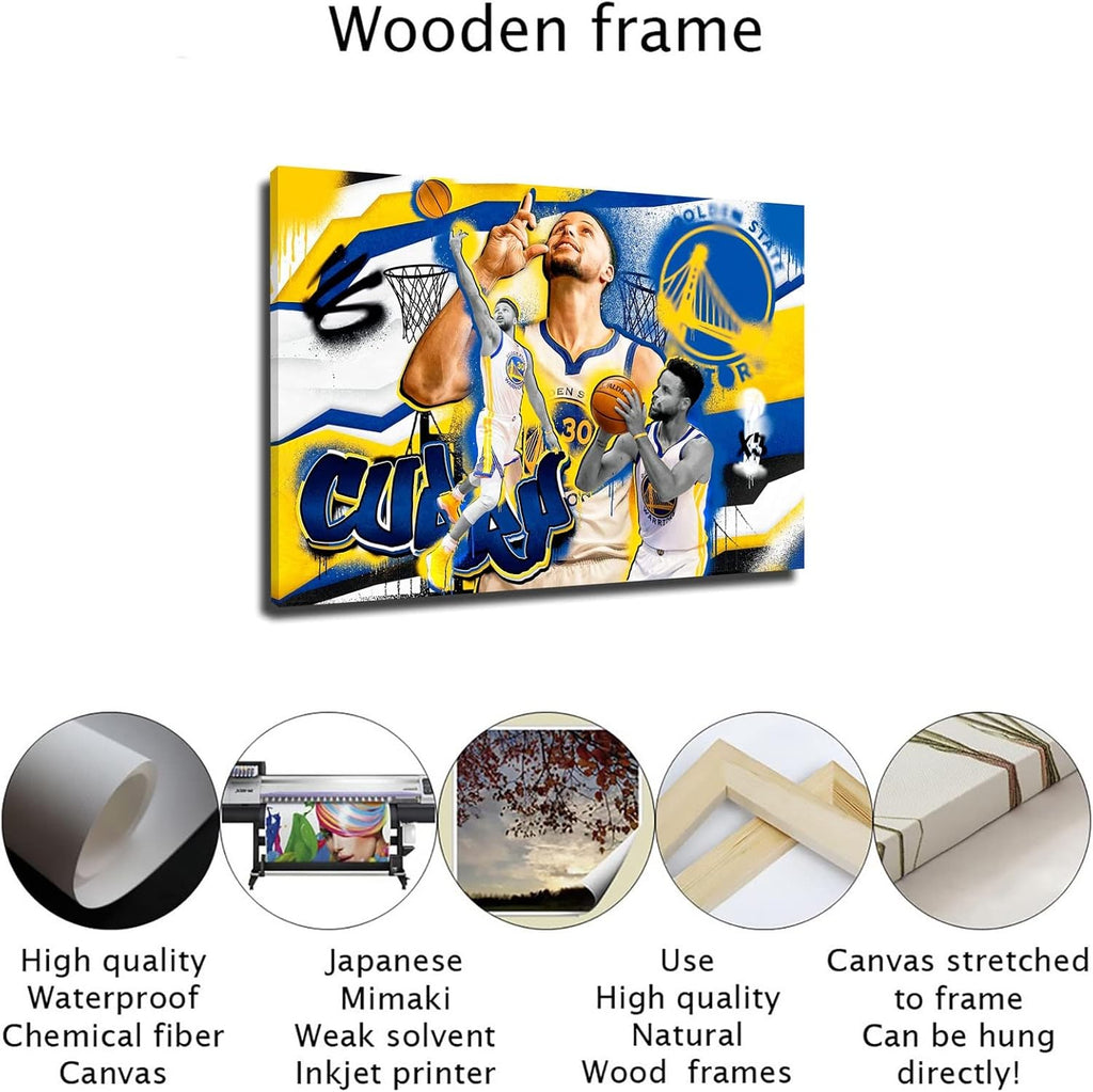 16x24" Framed Canvas Wall Art Poster L236