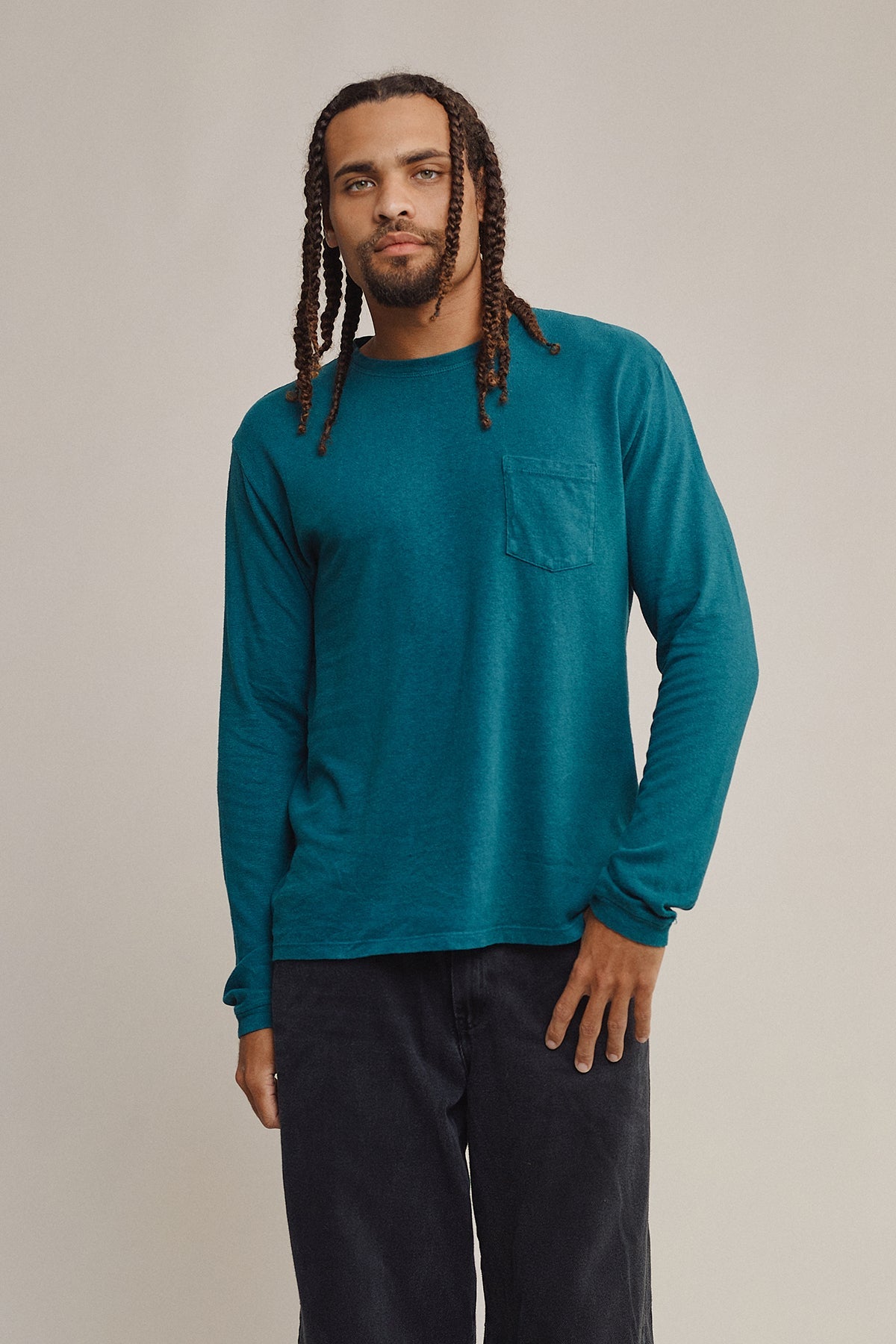 Baja Long Sleeve Pocket Tee