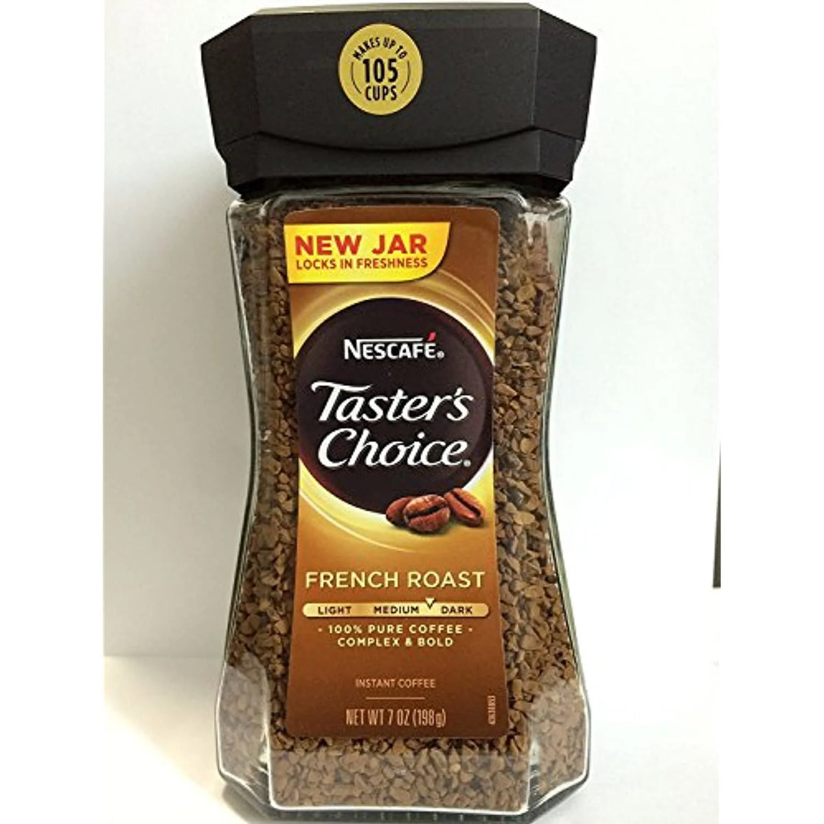 French Roast Instant Coffee, 7 Oz W182472
