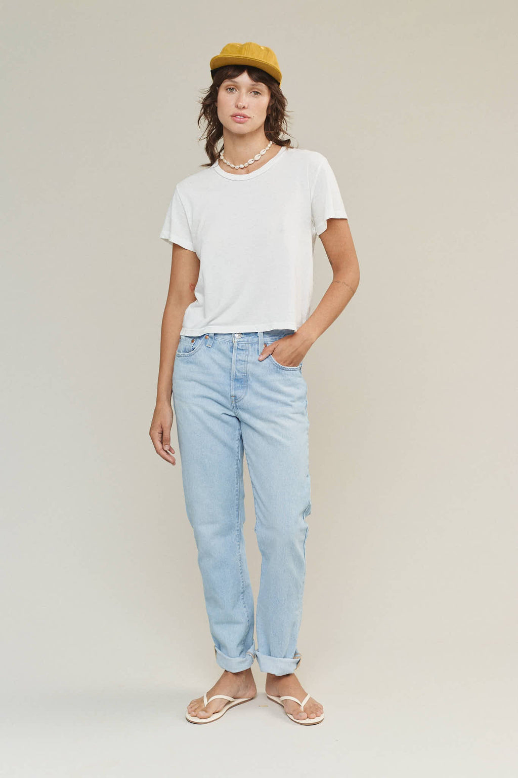 Cropped Ojai Tee