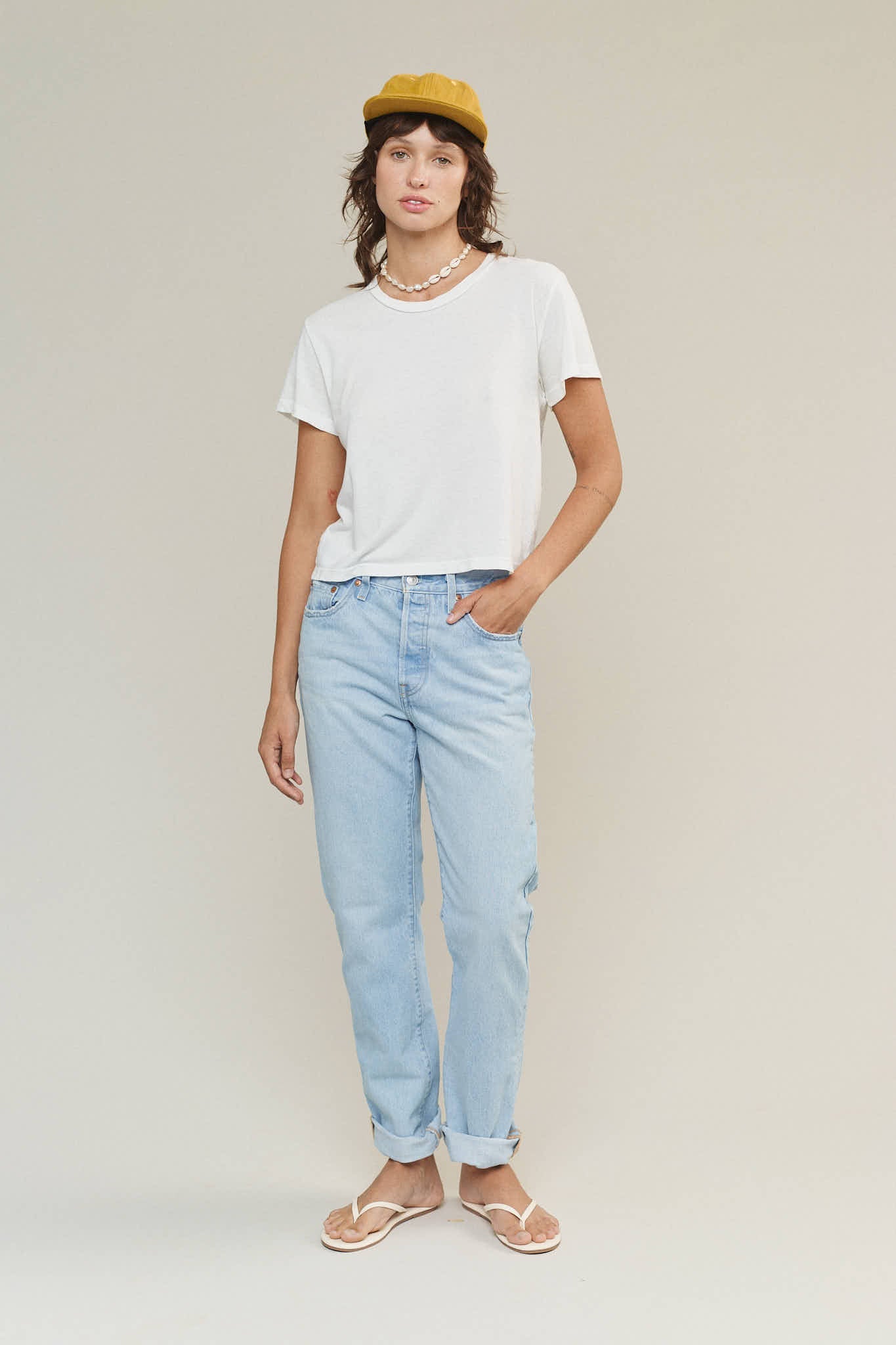 Cropped Ojai Tee