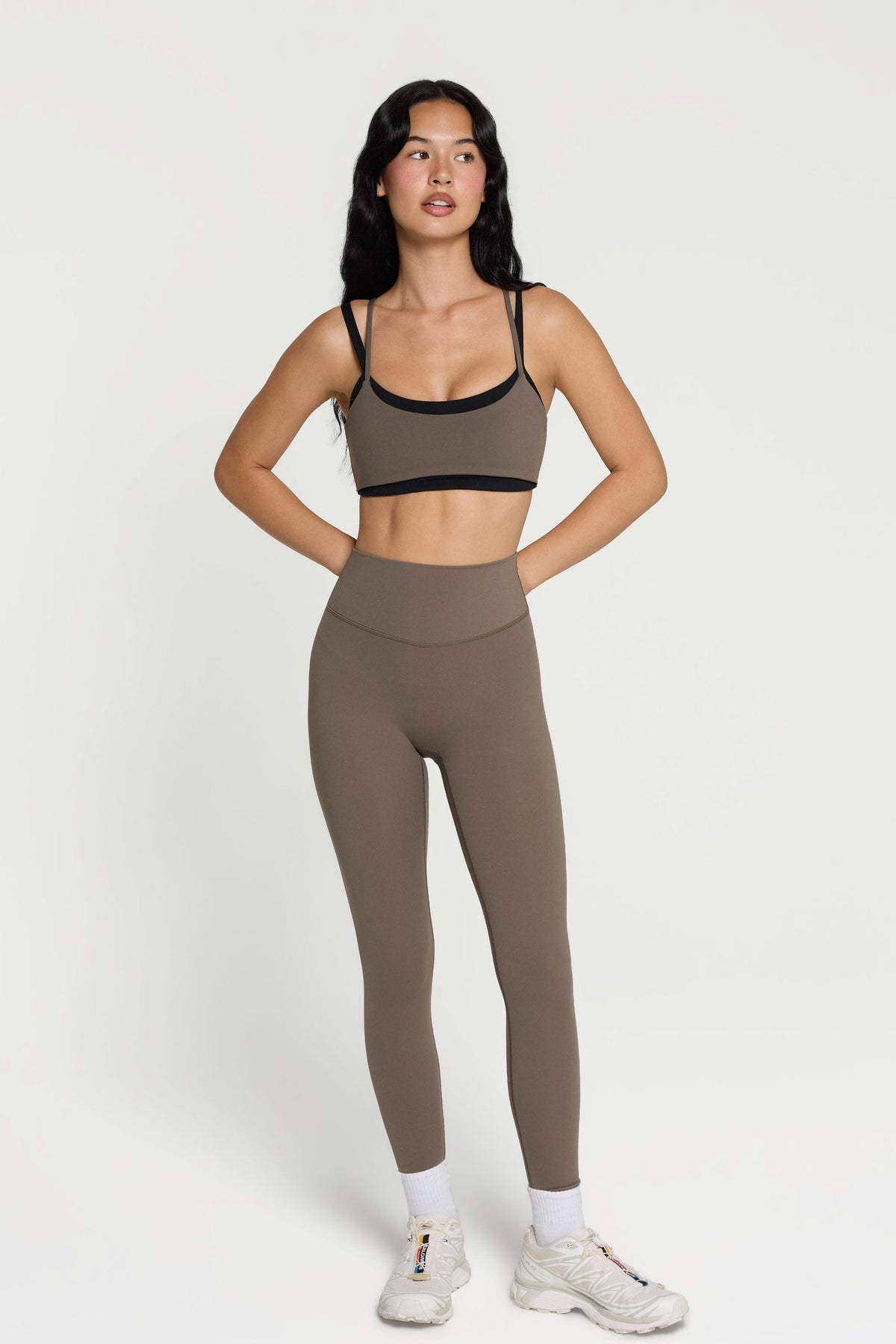 Layered Bra - Walnut