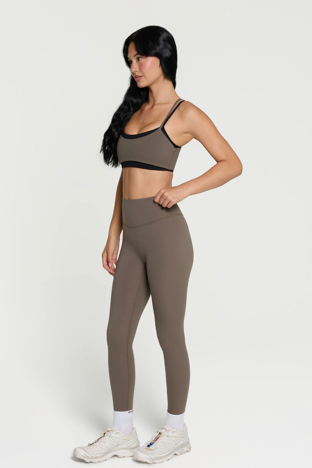Layered Bra - Walnut