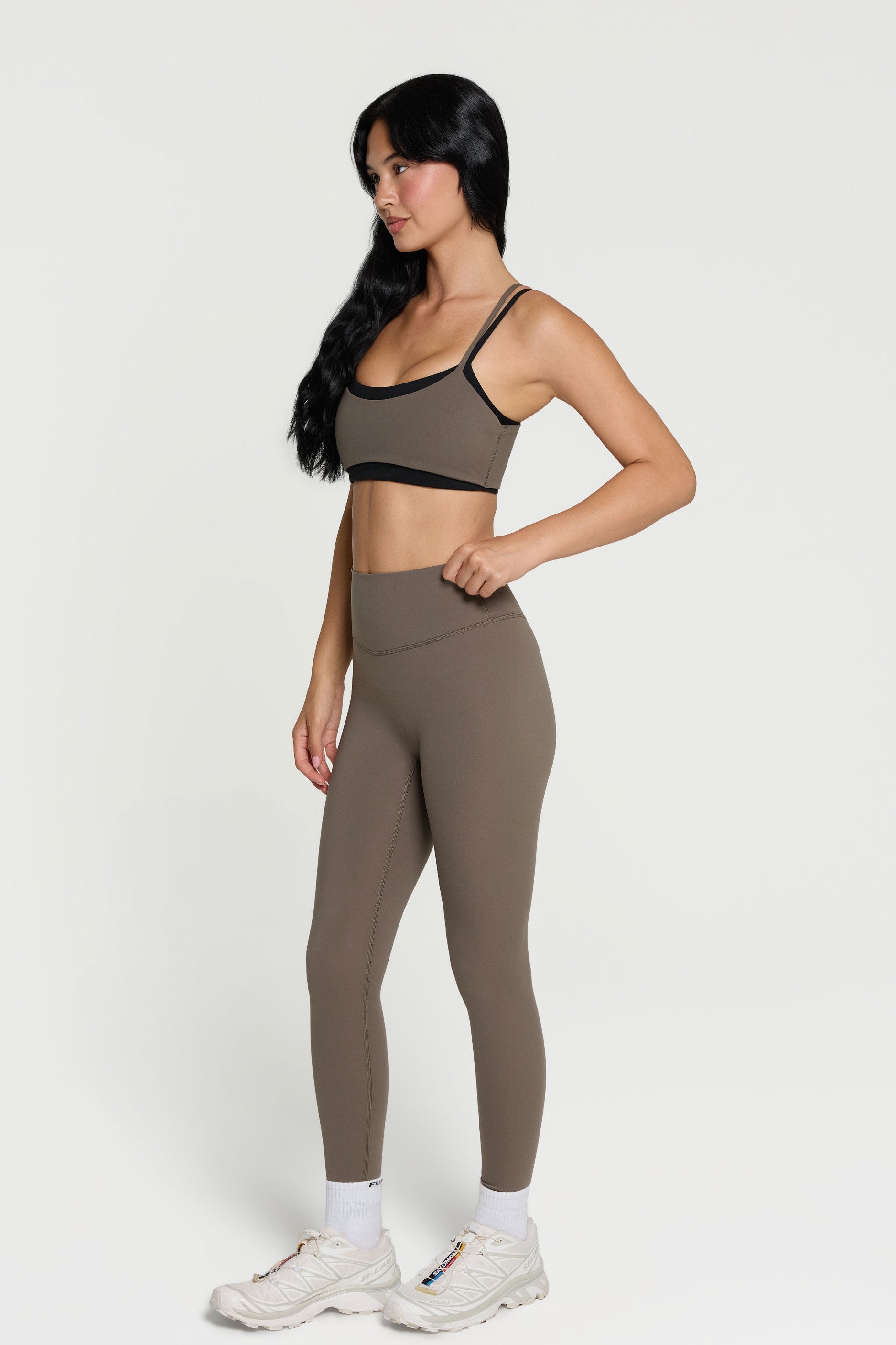 Layered Bra - Walnut