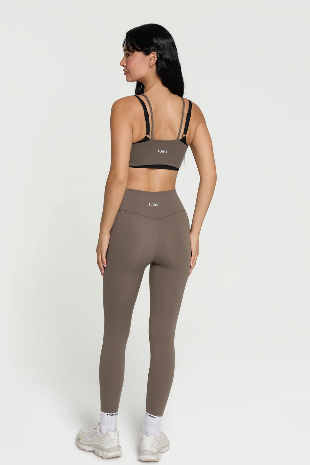 Layered Bra - Walnut
