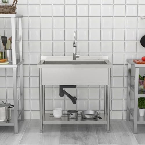 Stainless Steel Utility Sink 24 Inch T525