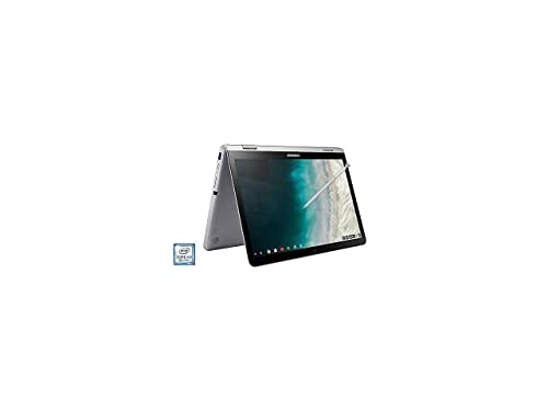 Plus 2-in-1 12.2" Touch-Screen Chromebook - Intel Celeron - 4GB Memory - 32GB eMMC Flash Memory - Stealth Silver E93083