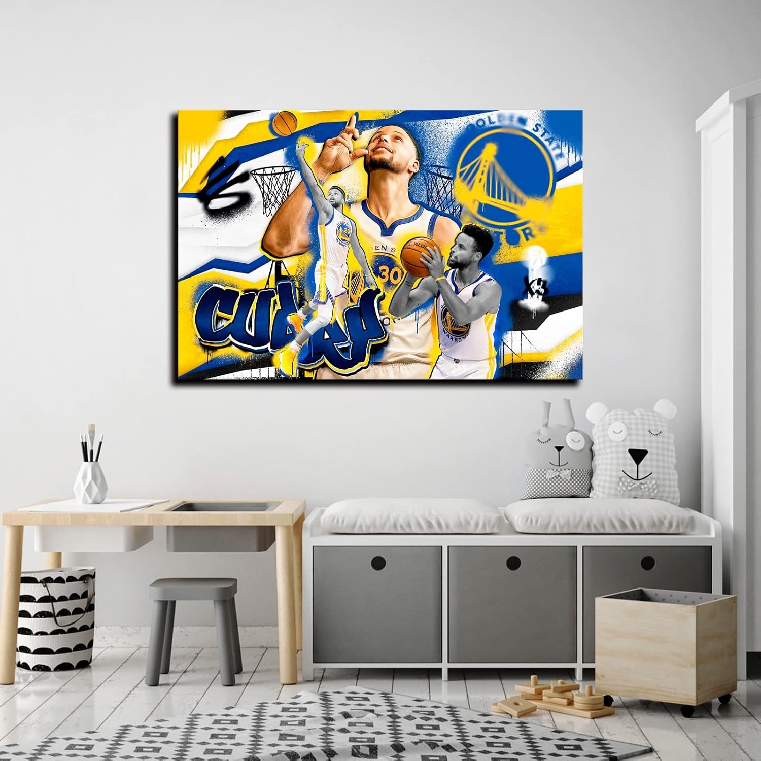 16x24" Framed Canvas Wall Art Poster L236