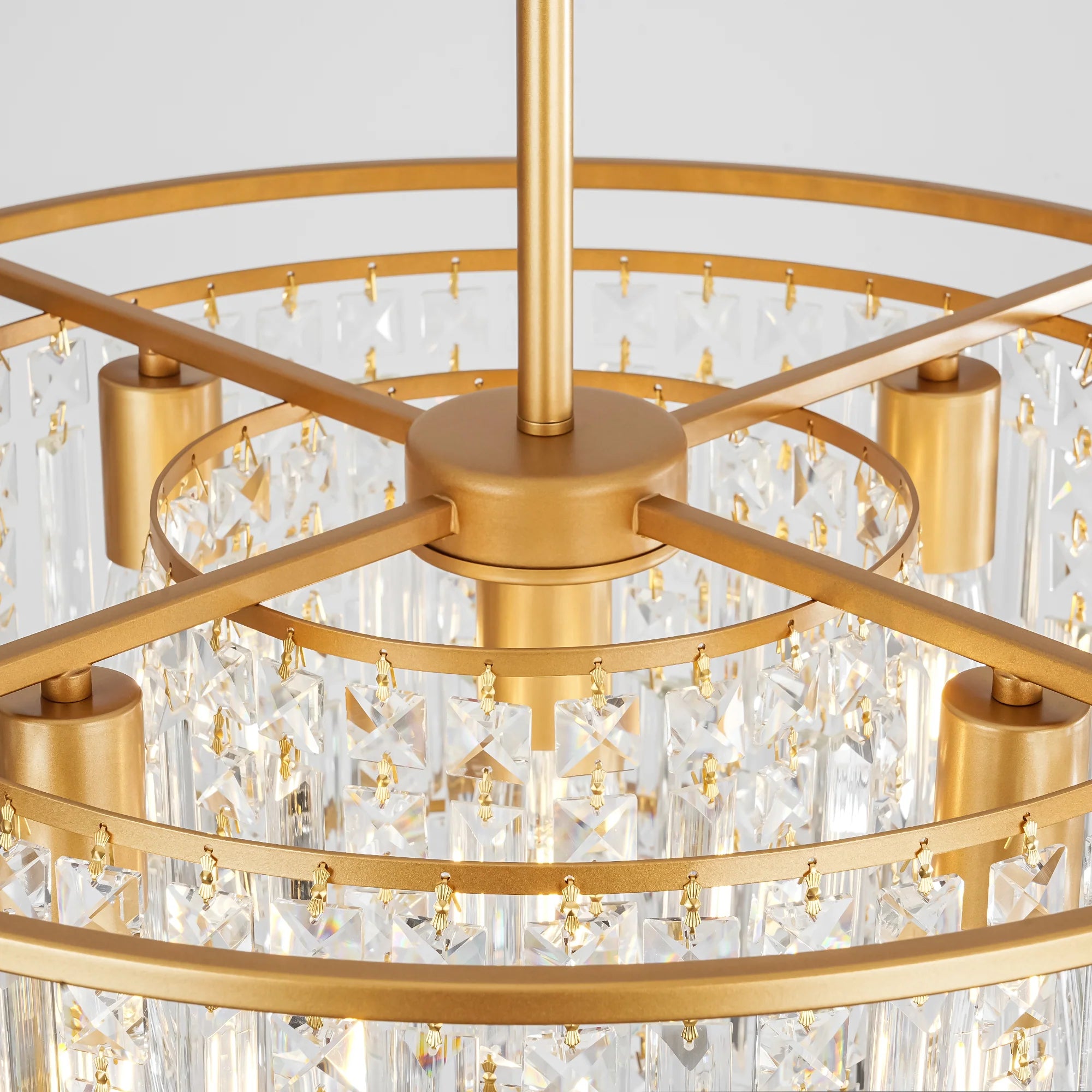 5-Light Dimmable Dome Contemporary Chandelier S672121