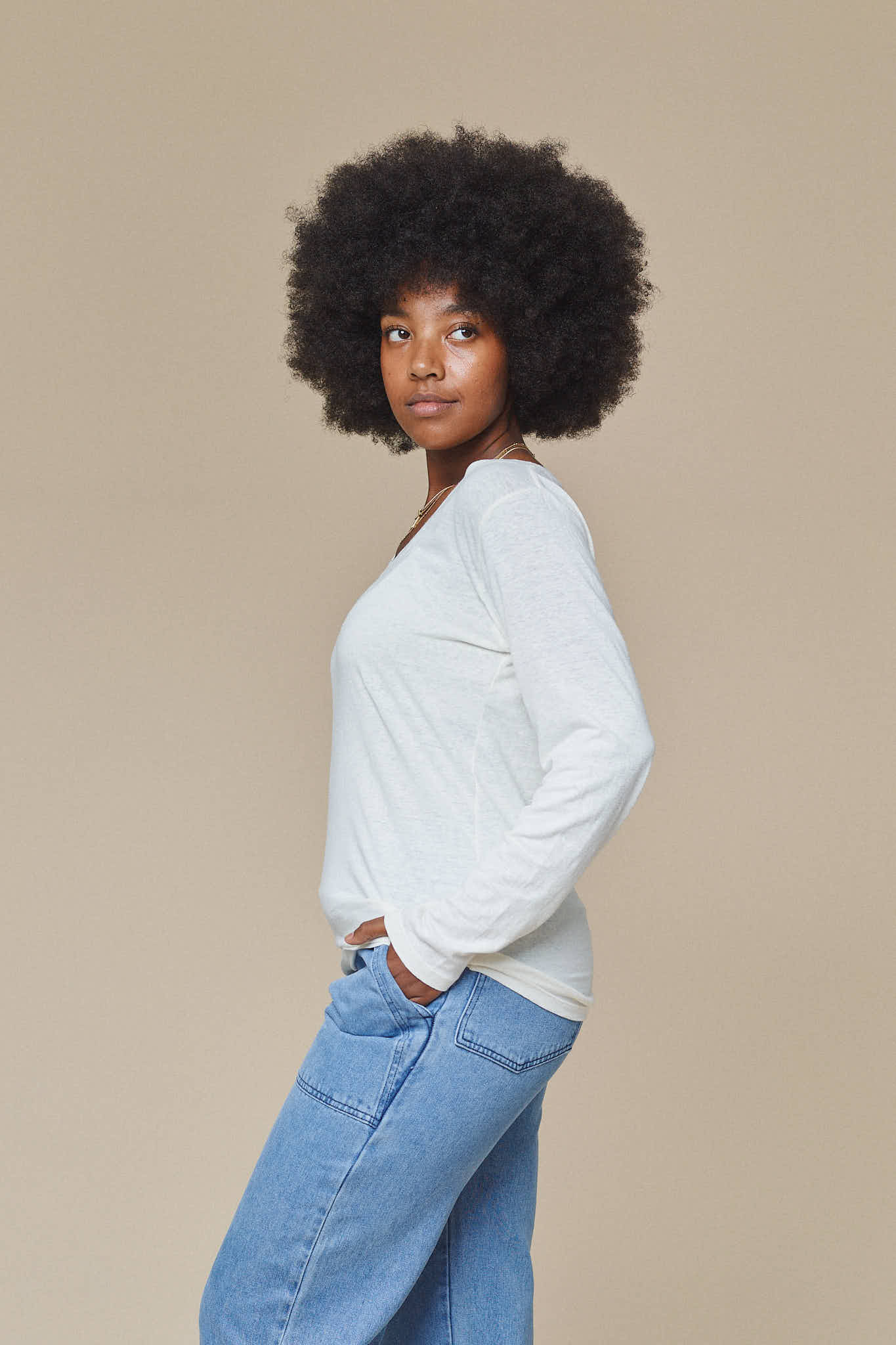 Finch Long Sleeve V-neck