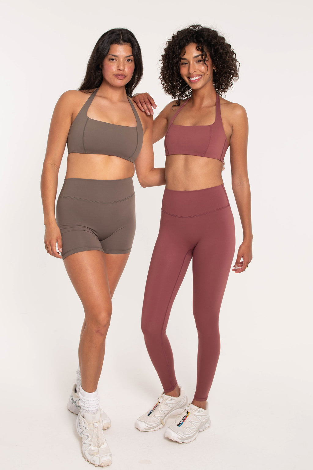 Halter Bra - Walnut