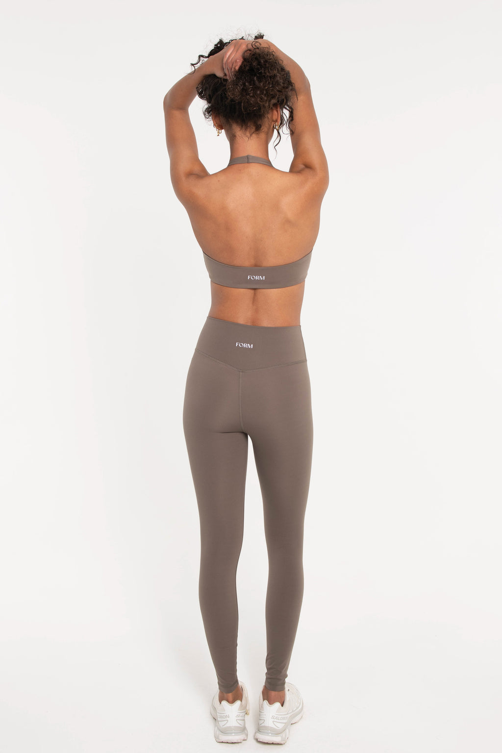 Halter Bra - Walnut