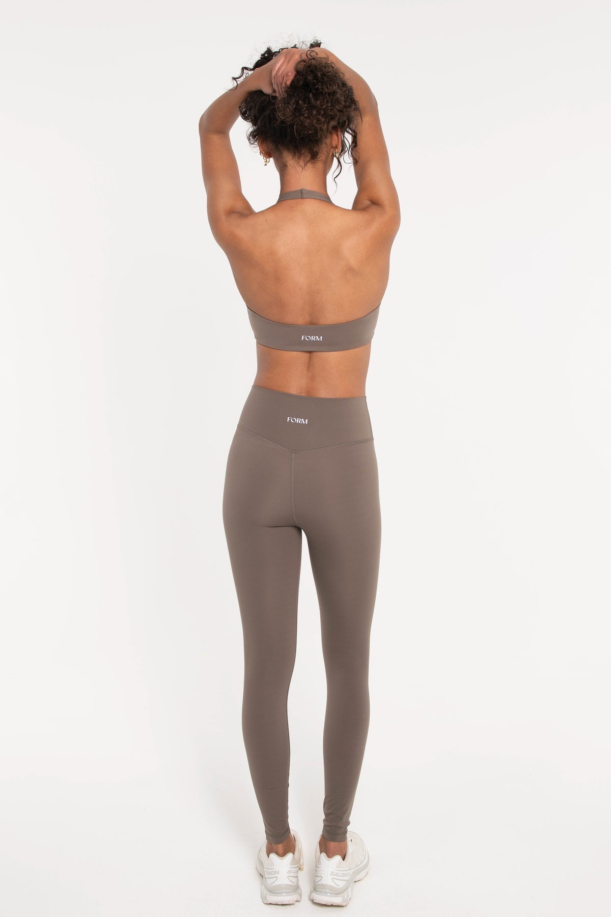 Halter Bra - Walnut