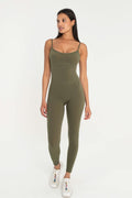 Scoop Neck Onesie - Olive