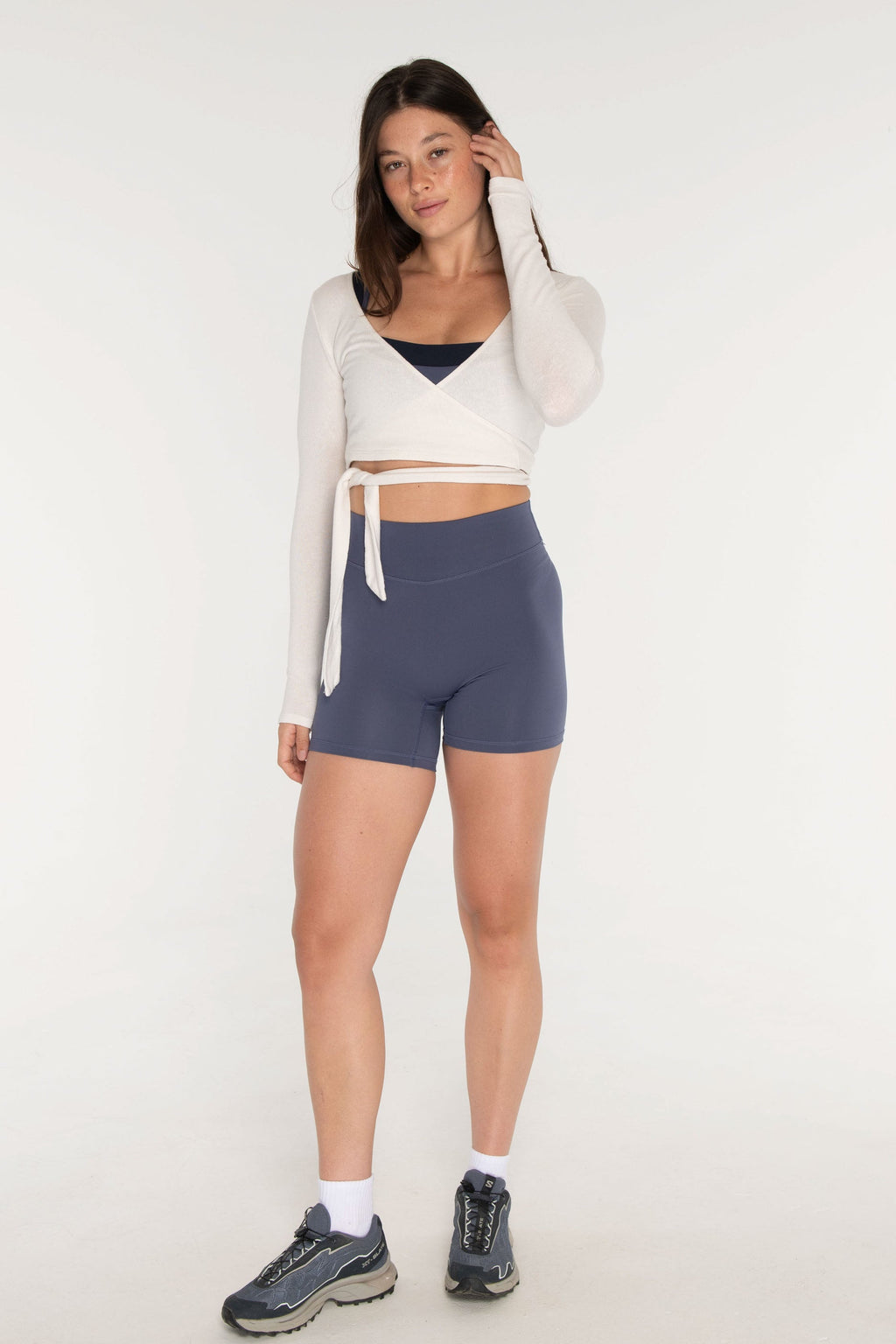 Wrap Sweater -  Cloud