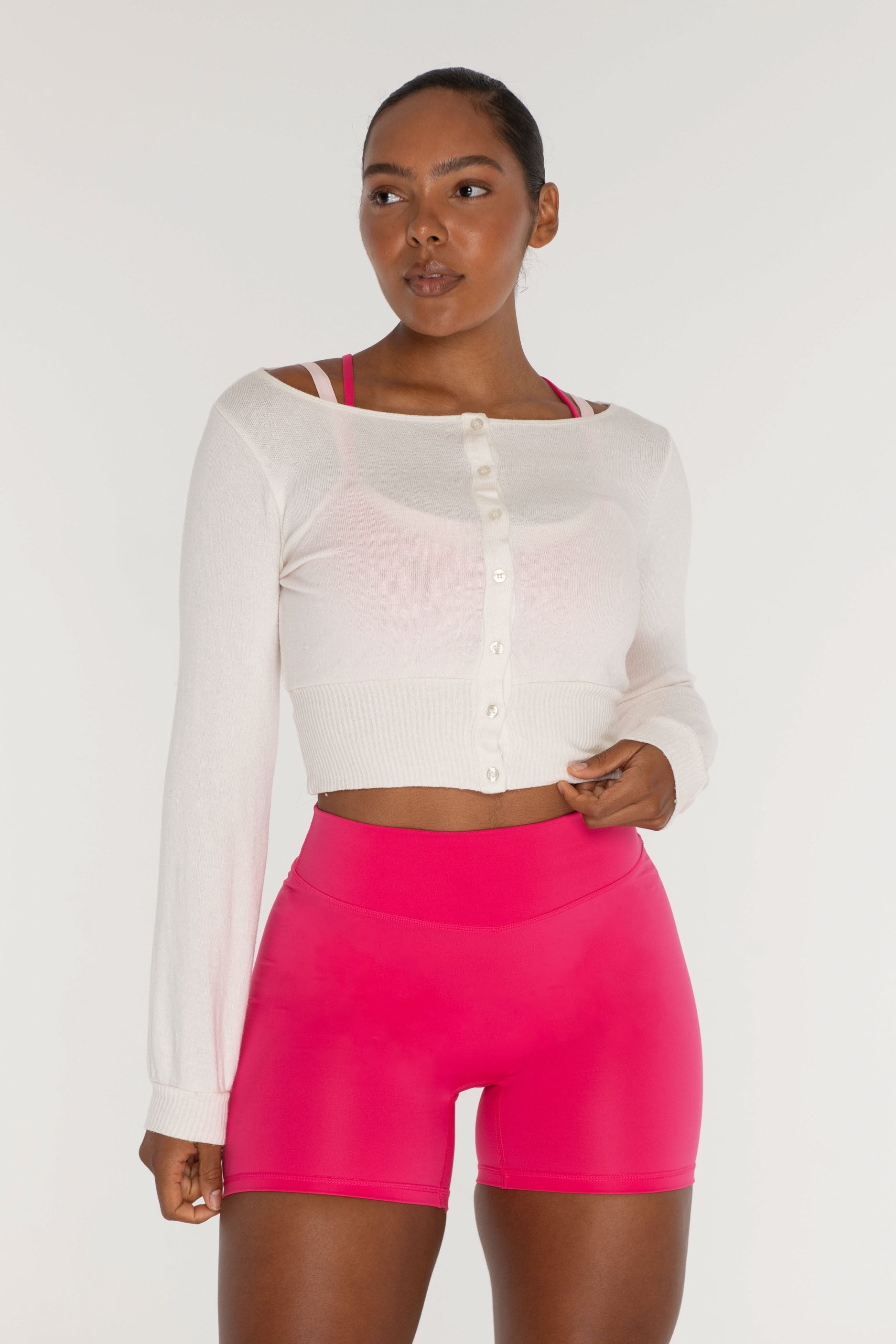 Cardigan Sweater - Cloud