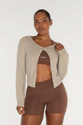 Cardigan Sweater - Oatmeal