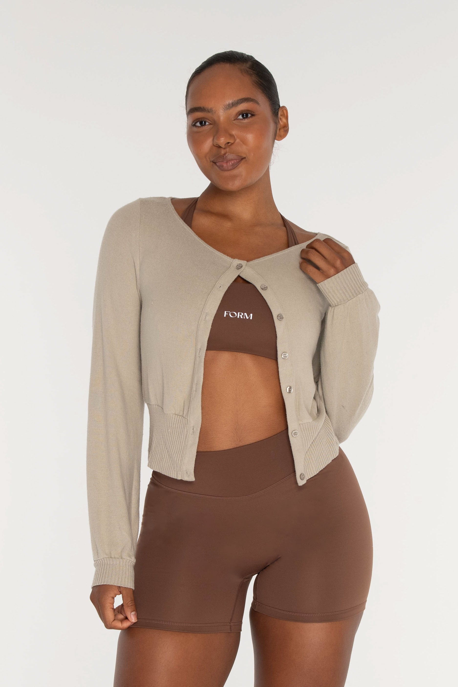 Cardigan Sweater - Oatmeal