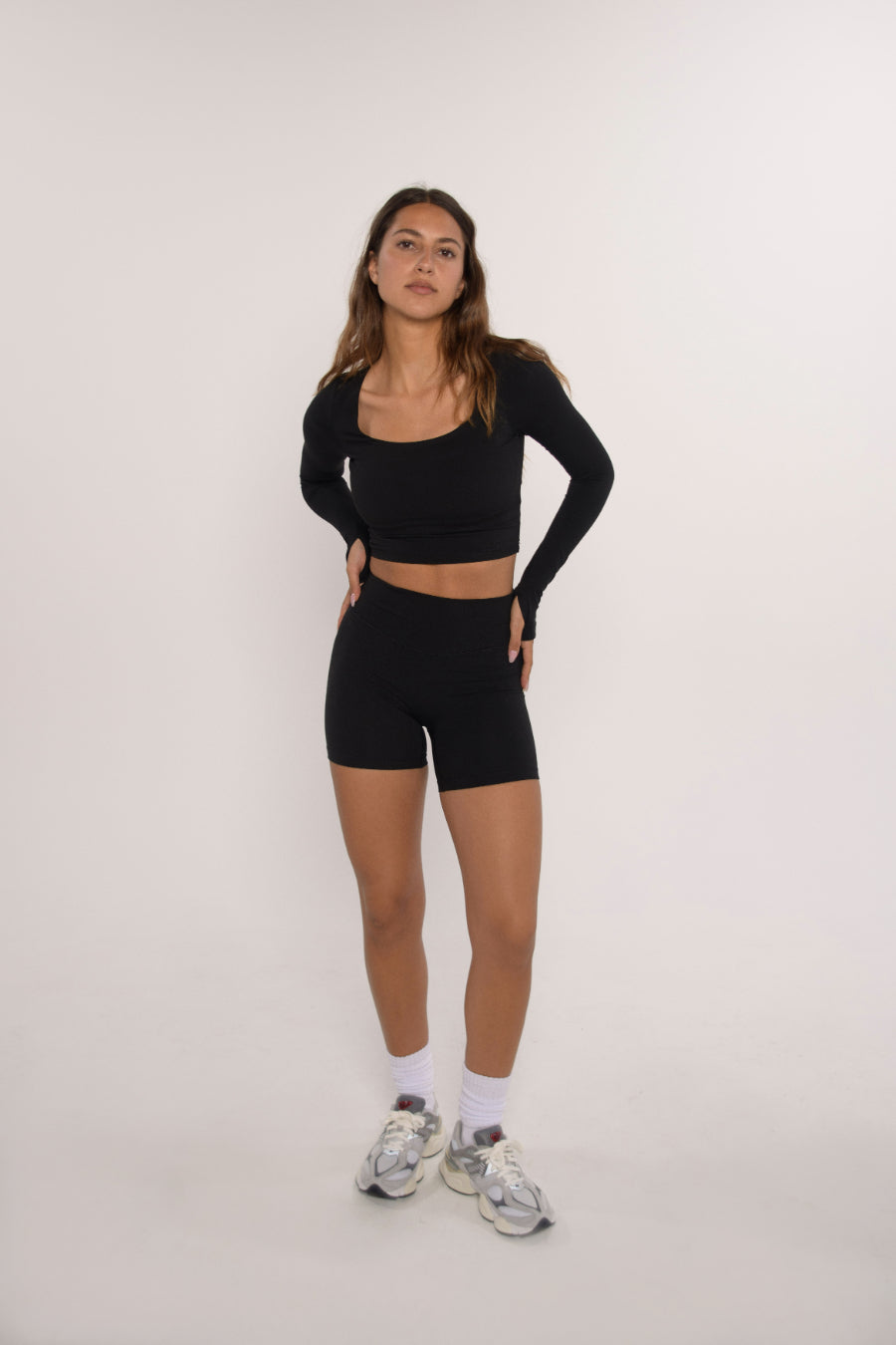 Square Long Sleeve - Black