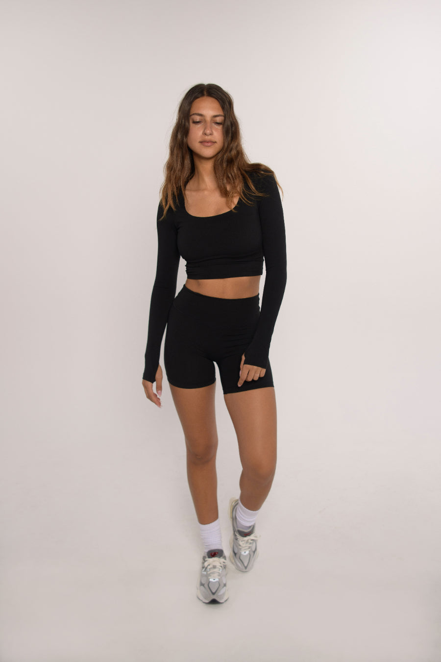 Square Long Sleeve - Black