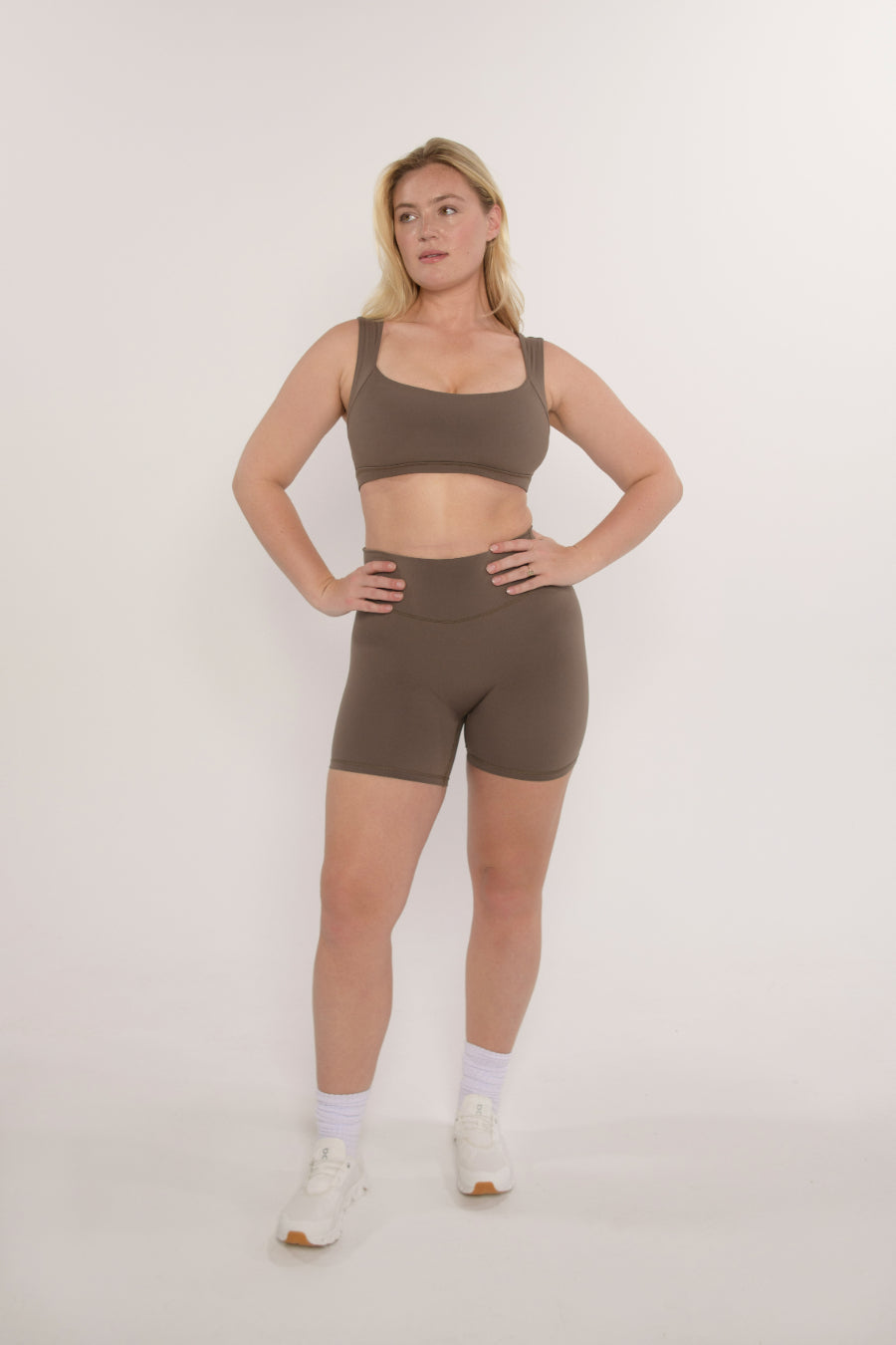 Sweetheart Supporter Bra - Walnut