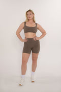 Sweetheart Supporter Bra - Walnut