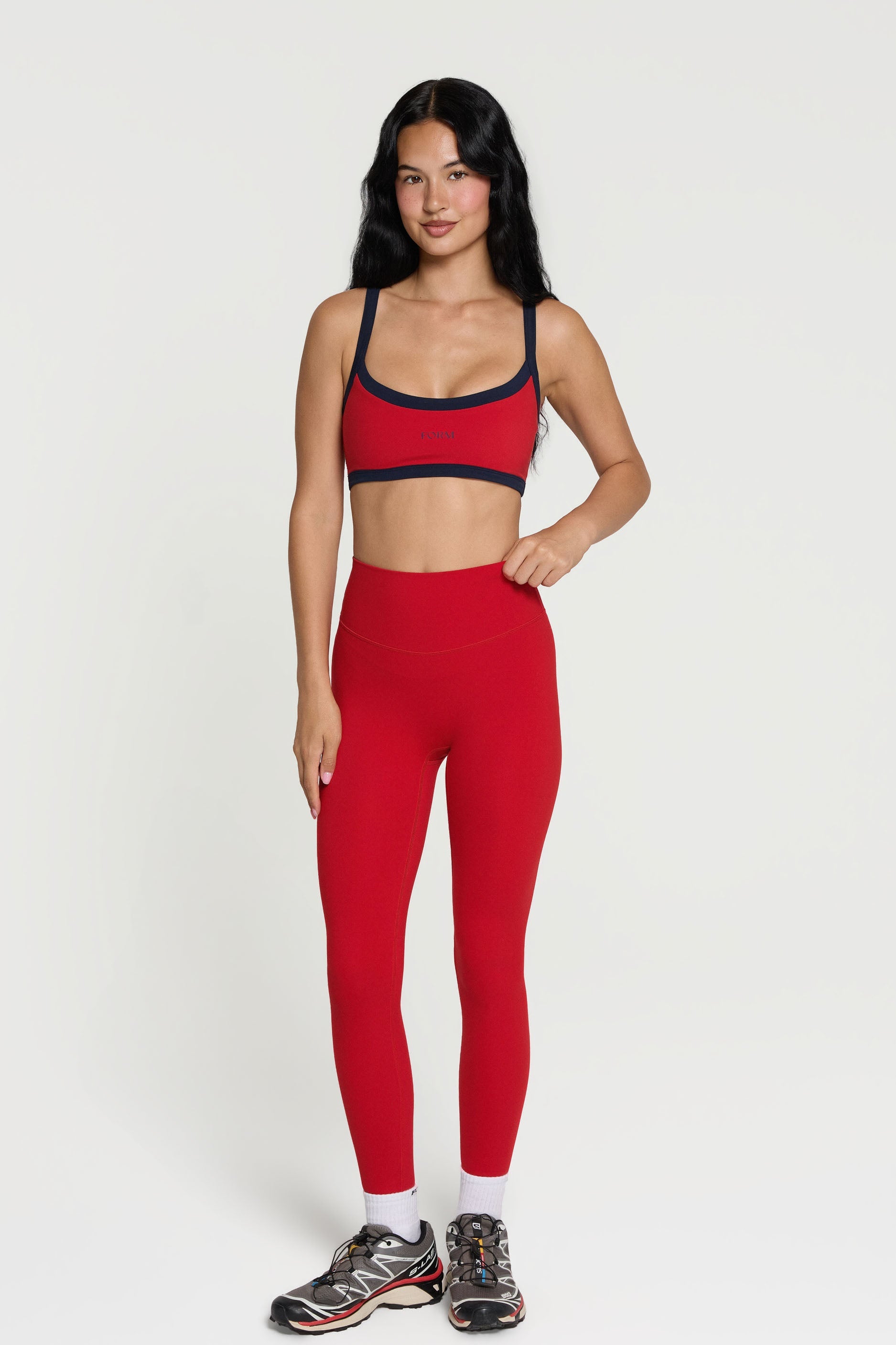 Core Leggings - Cherry