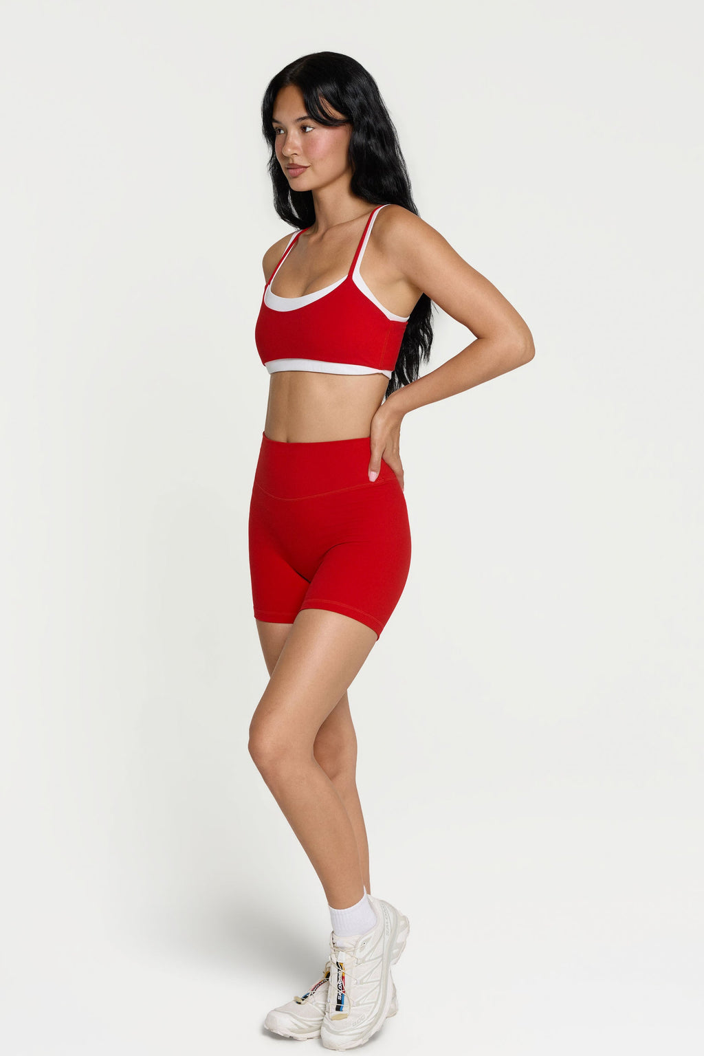 Layered Bra - Cherry