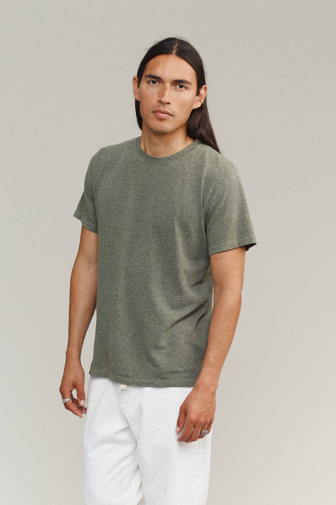 Heathered Jung Tee
