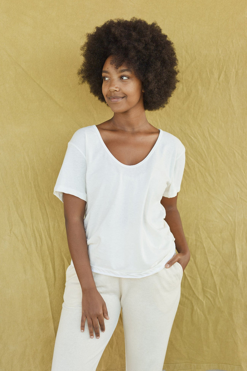 Zuma Scoop Neck Tee