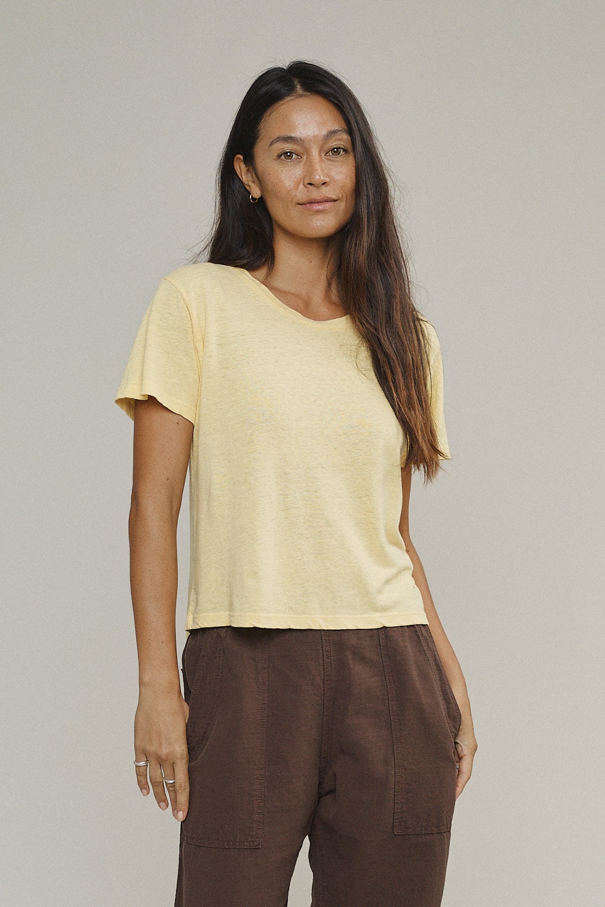 Cropped Lorel Tee - Sale Colors